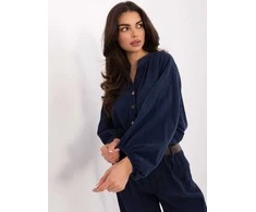 Italy Moda Koszula-IT-KS-233607.63-tamsiai mėlyna