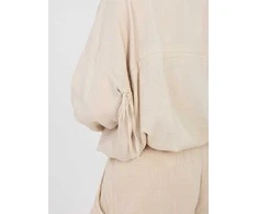 Italy Moda Koszula-IT-KS-3060.23-smėlio spalva