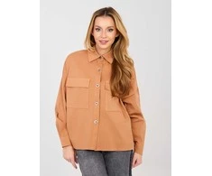 Italy Moda Koszula-IT-KS-FL9968.28-ciemny oranžinė