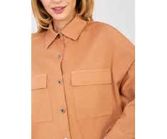 Italy Moda Koszula-IT-KS-FL9968.28-ciemny oranžinė