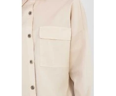 Italy Moda Koszula-IT-KS-FL9968.48-smėlio spalva