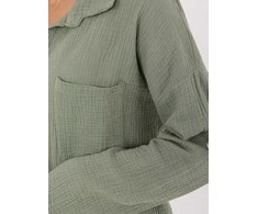 Italy Moda Koszula-MI-KS-2337.18-khaki
