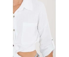 Italy Moda Koszula-MI-KS-2337.77-balta
