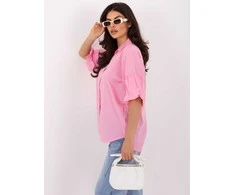 Italy Moda Koszula-MI-KS-3389A.90-rožinė