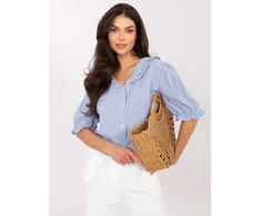 Italy Moda Koszula-MI-KS-3927671.05P-mėlyna