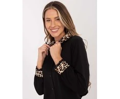 Italy Moda Koszula-MI-KS-4225.35-juoda
