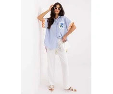 Italy Moda Koszula-MI-KS-4320.83-oranžinė