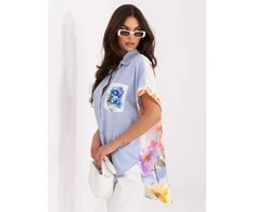 Italy Moda Koszula-MI-KS-4320.83-oranžinė