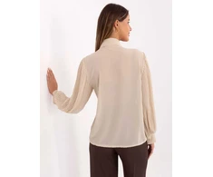 Italy Moda Koszula-MI-KS-A2818.09-jasny smėlio spalva