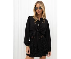 Italy Moda Koszula-MI-KS-C306.70-juoda