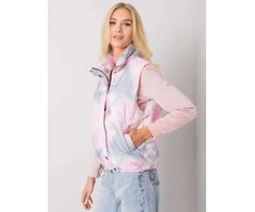 Italy Moda Liemenė-DHJ-KZ-1855.30X-pilka-rožinė
