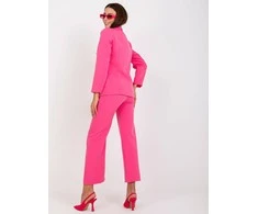 Italy Moda Švarkas moterims DHJ-MA-15555.00P-tamsiai rožinė