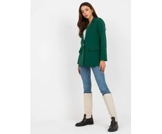 Italy Moda Švarkas moterims DHJ-MA-15556.22X-tamsiai žalia