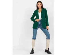 Italy Moda Švarkas moterims DHJ-MA-15556.22X-tamsiai žalia