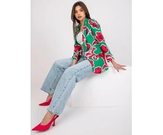Italy Moda Švarkas moterims DHJ-MA-15621-2,25X-žalia