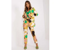 Italy Moda Švarkas moterims DHJ-MA-15621B.02-juodai smėlio spalvos