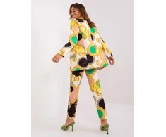 Italy Moda Švarkas moterims DHJ-MA-15621B.02-juodai smėlio spalvos