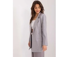 Italy Moda Švarkas moterims-DHJ-MA-18251.47-pilka
