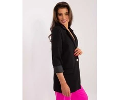 Italy Moda Švarkas moterims -DHJ-MA-18598.13-juoda