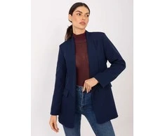 Italy Moda Švarkas moterims -DHJ-MA-18657-2.09-tamsiai mėlyna