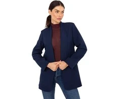 Italy Moda Švarkas moterims -DHJ-MA-18657-2.09-tamsiai mėlyna