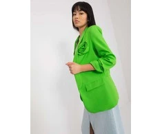 Italy Moda Švarkas moterims -DHJ-MA-7173.12-šviesiai žalia