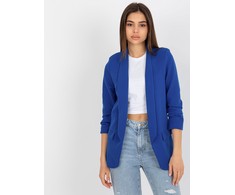 Italy Moda Švarkas moterims -DHJ-MA-7684.15P-tamsiai mėlyna