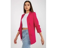 Italy Moda Švarkas moterims DHJ-MA-7684.15P-ciemny rožinė