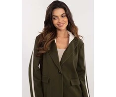 Italy Moda Švarkas moterims -DHJ-MA-A8398.14X-khaki