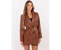 Italy Moda Švarkas moterims -DHJ-MA-A8683.37-ruda