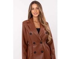 Italy Moda Švarkas moterims -DHJ-MA-A8683.37-ruda