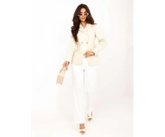 Italy Moda Marynarka-IR-KR-AY780.00P-jasny smėlio spalva
