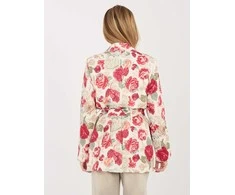 Italy Moda Marynarka-IT-MA-FL10158.02-raudona