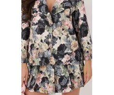 Italy Moda Švarkas moterims -IT-MA-FL10233.84-juoda