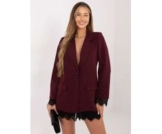 Italy Moda Švarkas moterims IT-MA-FL9916-1.07P-bordinė