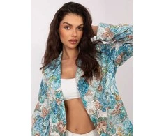 Italy Moda Švarkas moterims -IT-MA-FL9928.15-mietowy