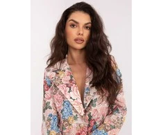 Italy Moda Švarkas moterims -IT-MA-FL9928.15-rožinė