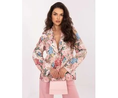 Italy Moda Švarkas moterims -IT-MA-FL9928.15-rožinė