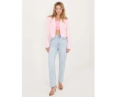 Italy Moda Marynarka-MI-MA-3232.90-jasny rožinė