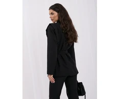 Italy Moda Marynarka-MI-MA-3566.70-juoda
