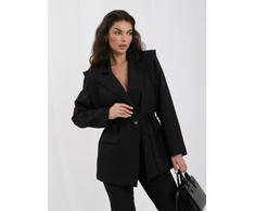 Italy Moda Marynarka-MI-MA-3566.70-juoda