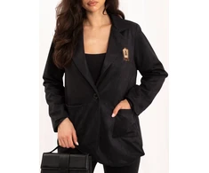 Italy Moda Marynarka-MI-MA-4207.59-juoda