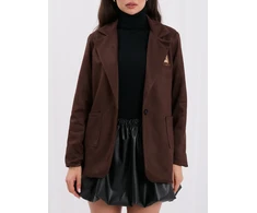 Italy Moda Marynarka-MI-MA-4207.59-ruda