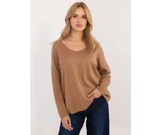Italy Moda Megztinis-DHJ-SW-17690.21-camel