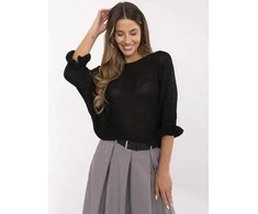 Italy Moda Megztinis -MI-SW-2502.60-juoda