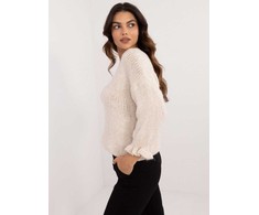 Italy Moda Megztinis-MI-SW-2912.10X-šviesiai smėlio spalvos