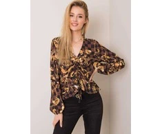 Italy Moda Palaidinė-DHJ-BZ-12283.94P-ruda