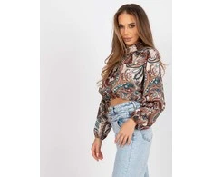 Italy Moda Palaidinė-DHJ-BZ-15170.39-tamsiai smėlio spalvos