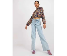 Italy Moda Palaidinė-DHJ-BZ-15170.39-tamsiai mėlyna