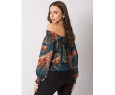 Italy Moda Palaidinė-DHJ-BZ-15175-1.11P-mėlyna
